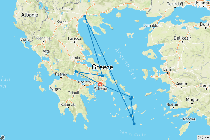 Map of Amazing Greece-2025