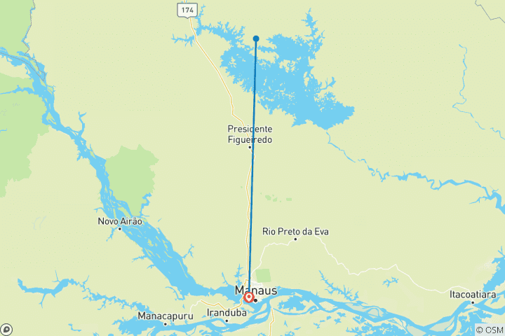 Mapa de Amazonas en 360°