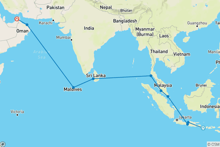 Map of Asia's diversity - Vasco-Da Gama