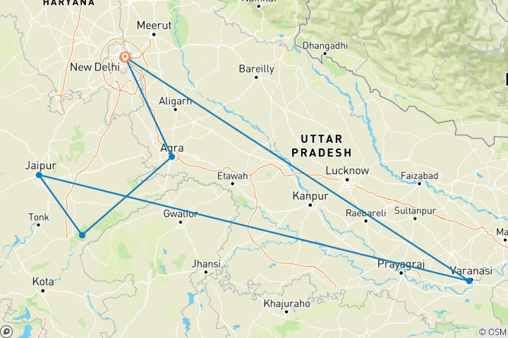 Map of Premium India