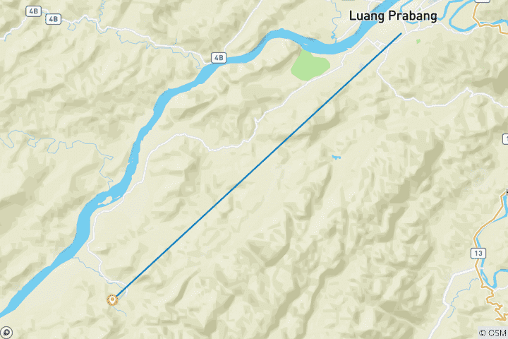 Map of Luang Prabang