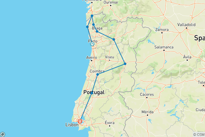 Map of Picture Perfect Portugal