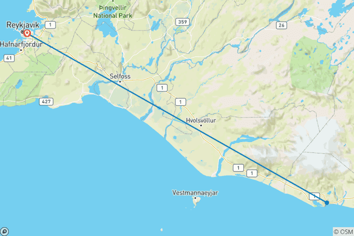 Karte von Ikonisches Island Selbstfahrer