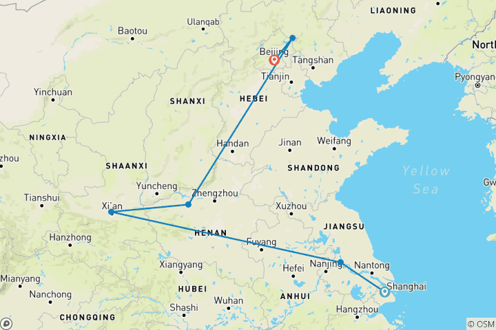 Map of Solo-ish China