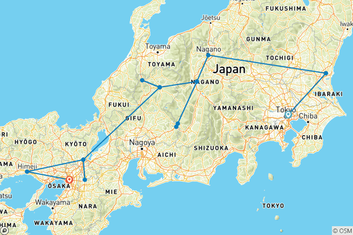 Map of Japan Unveiled Tour: A Journey Through Iconic Landmarks