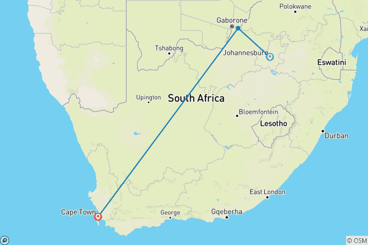 Map of Morukuru River House & Morukuru Beach Lodge