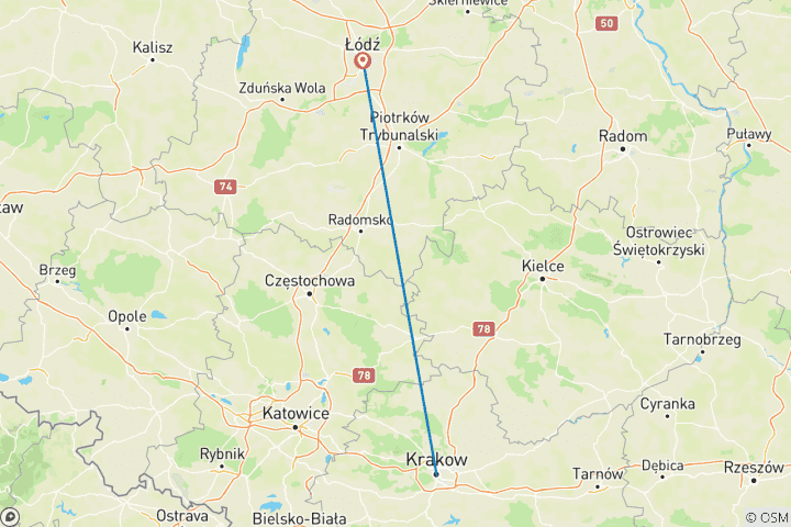 Carte du circuit TourRadar Aventure