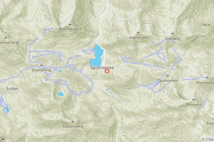 Map of Alpine Crossing Training - Basic Hiking Course (GAMS)