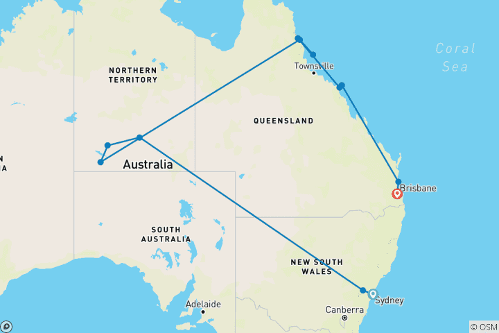 Map of Sydney) Rock, Reef & Rail