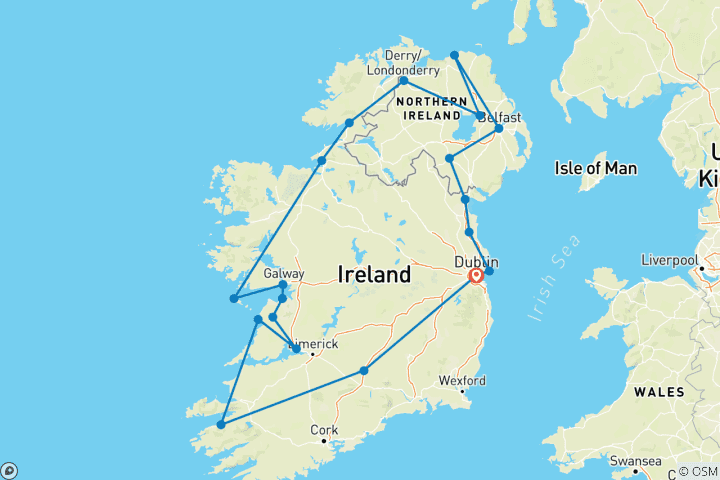 Map of Ireland ─ Country and People