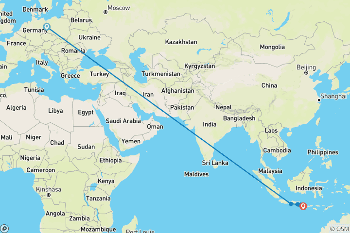 Mapa de Diversidad indonesia en Sumatra, Java y Bali