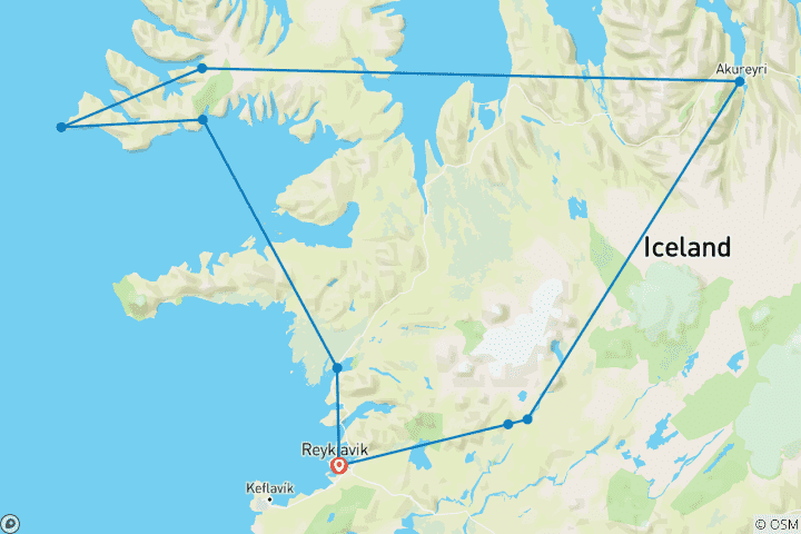 Map of Iceland ─ Classic and Unknown