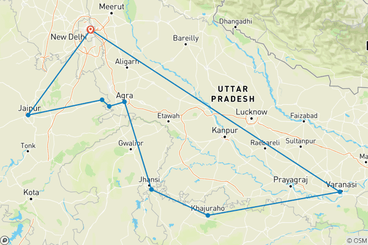 Map of india Classic