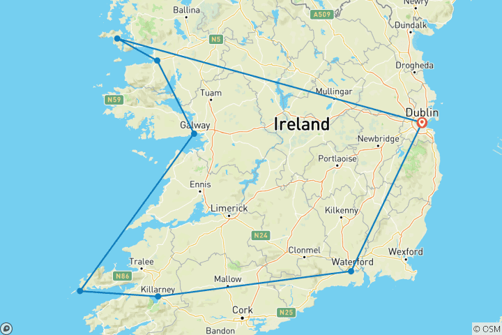 Map of Ireland Uncovered