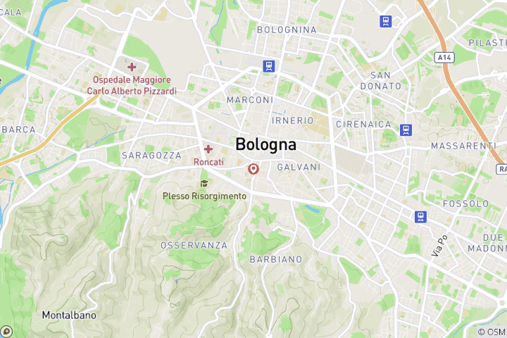 Map of 5 Day Bologna: The Heart of Italy