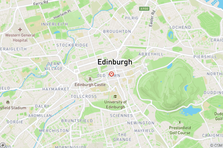 Map of 3 Day Edinburgh