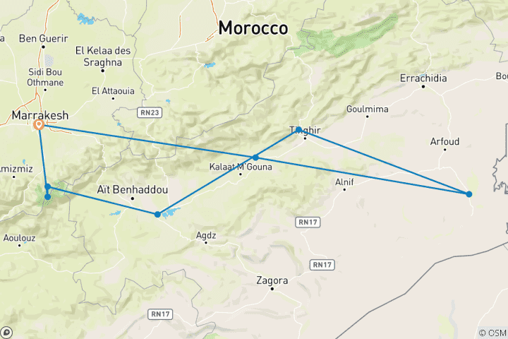 Map of Morocco Uncovered - The Mental Health Doc