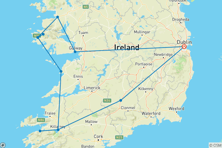 Karte von Schlösser und Herrenhäuser - Signatur