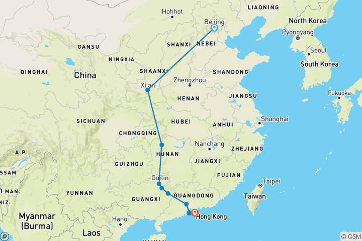 Map of Discover the Magic of Avatar in China
