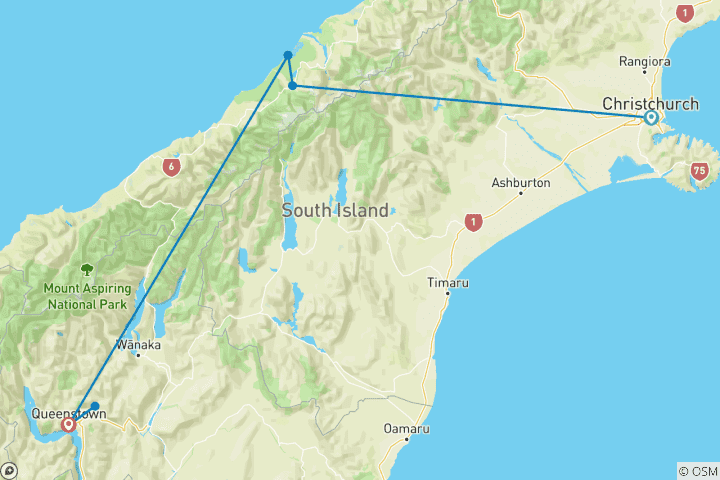 Map of Signature | Epicurean Alpine Odyssey