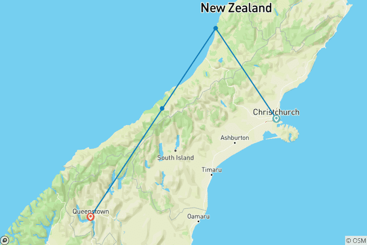 Map of Classic | Alpine Highlights Tour