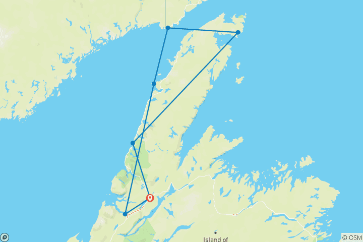 Map of Newfoundland & Labrador Viking Trails: A Legendary Road Trip