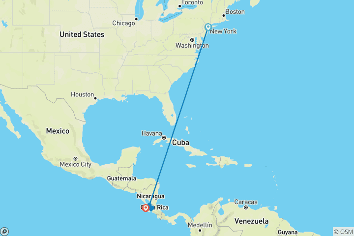 Map of Dubai, Mauritius & Seychelles: City lights meet island vibes (from New York City to Puerto Viejo)