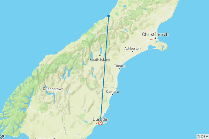Carte du circuit Ross Sea Odyssey - M/V Greg Mortimer