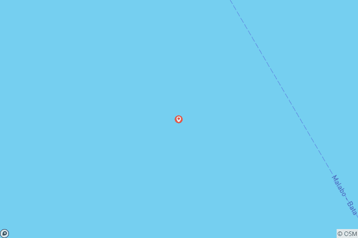 Mapa de Explora Malabo, Pico Basilé, Ureka y el Lago Biao 5 Días/4 Noches