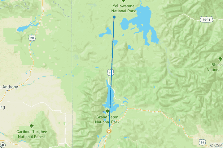 Carte du circuit Pic d'observation