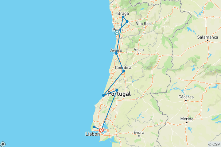 Map of Treasures of Portugal 2026
