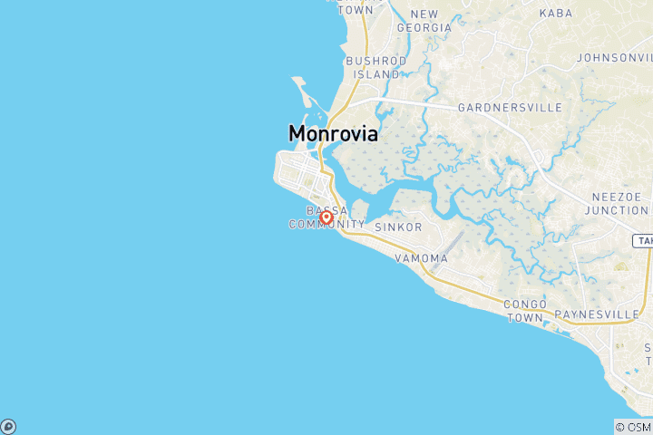 Map of Monrovia Sunset & Heritage Weekend – 2 Days / 1 Night