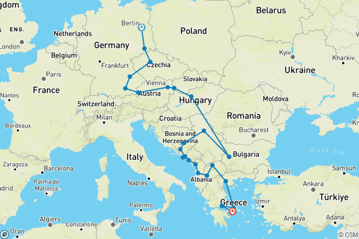 Map of European Magic 2026