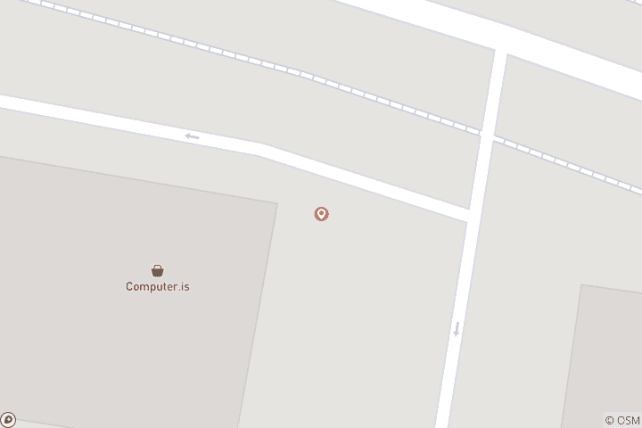Carte du circuit 8 jours de visite guidée du cercle d'Islande et des aurores boréales