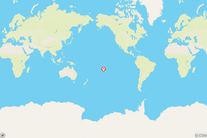 Map of Tahiti & Taha’a Honeymoon Escape/7 Days/6 Nights
