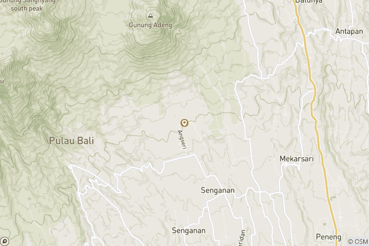 Mapa de 7 días en Bali: Un viaje por el paraíso