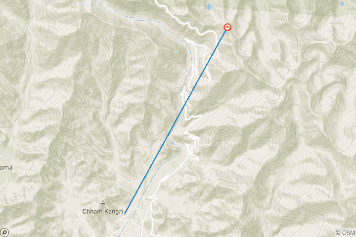 Kaart van Expeditie Khardungla Pass: Een dagtocht op grote hoogte vanuit Leh