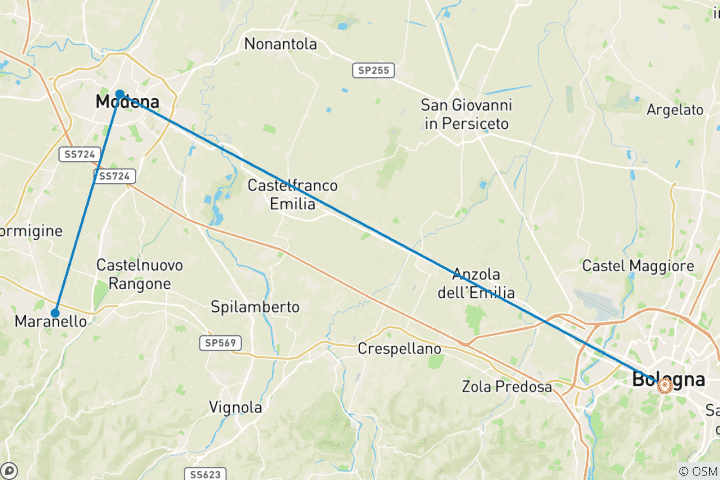 Map of Emilia‑Romagna in Four: Cheese, Wine, Balsamic & Ferrari Thrills