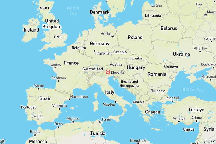 Carte du circuit Des Dolomites de rêve : Alta Via della Marmotta