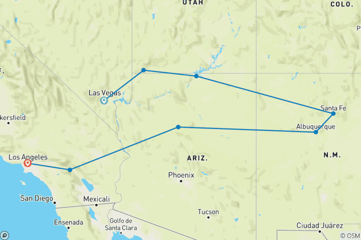 Map of USA Bucketlist: Feel the Spirit of Route 66