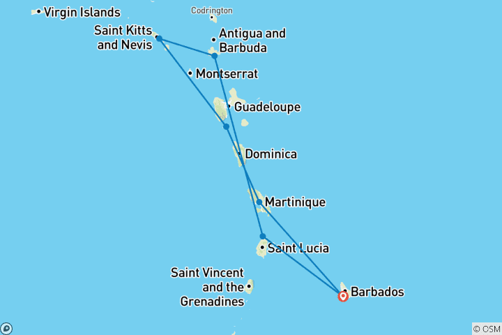 Kaart van Koninklijke Clipper