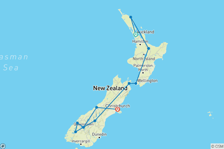 Map of Kia Ora New Zealand (2027/2028)