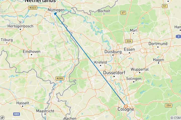 Map of Rhine City & Wellness 2025