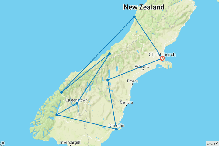 Mapa de Espectacular del Sur (2027/2028)