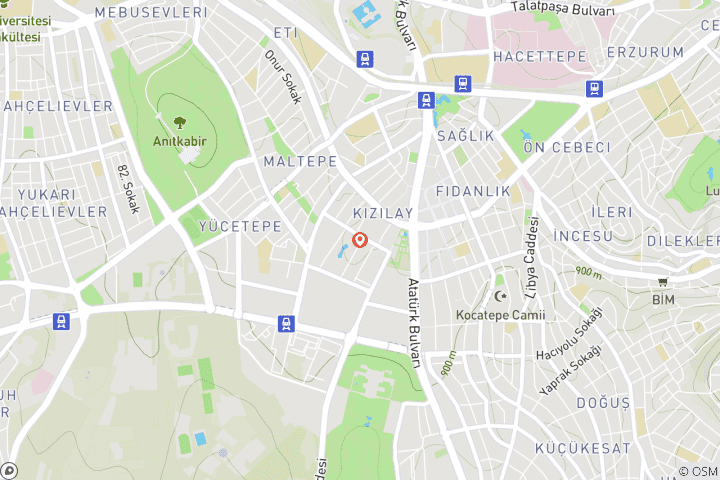 Karte von Zeitloses Ankara: Von den Imperien bis zur Gegenwart