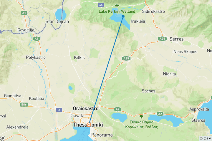 Carte du circuit Découvrez Thessalonique avec des enfants : de manière ludique et sans vous ennuyer !