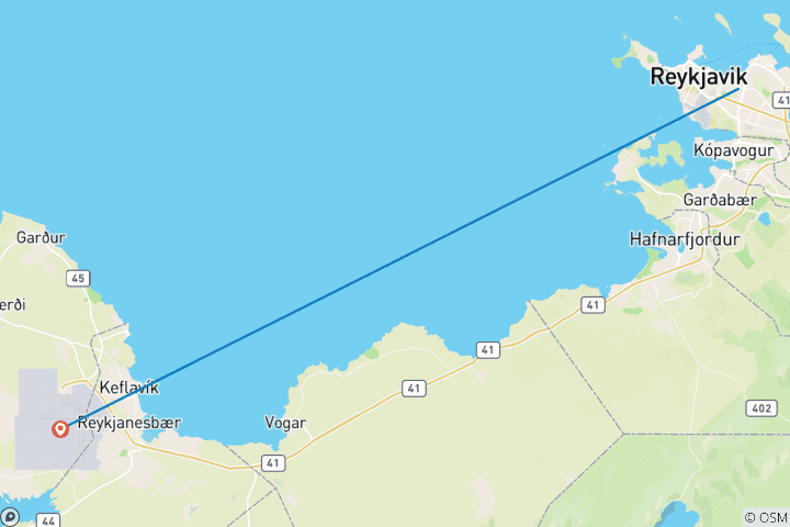Kaart van Walvisspotters & Papegaaiduikers: een 5-daags IJslands plezieravontuur