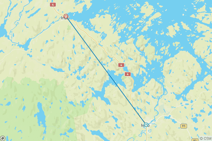 Map of Arctic Highlights