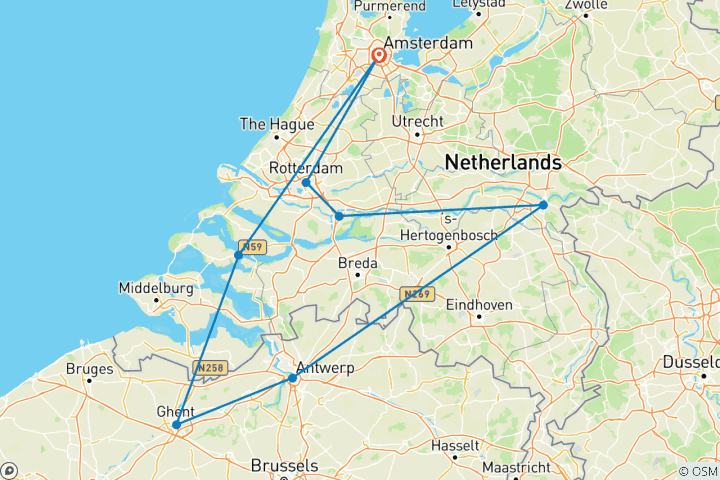 Map of Tulip Time 2027