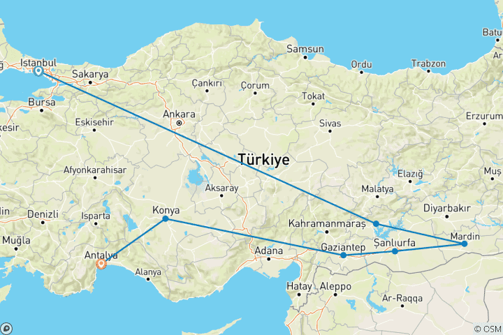 Map of Eastern Turkey Explorer